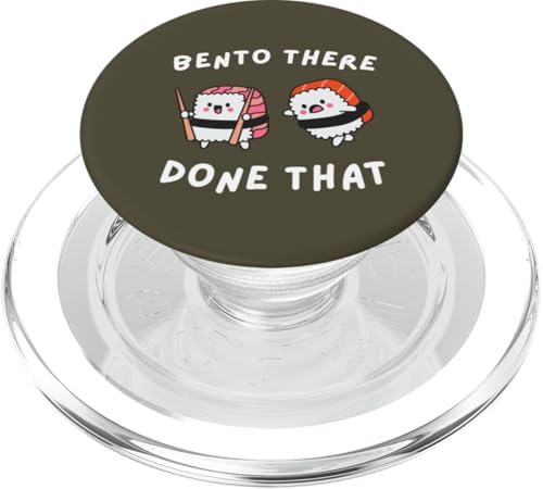 Bento There Done That Kawaii Bento Box Lover, Japanese Food PopSockets PopGrip für MagSafe Bento There Done That Kawaii Bento Box Lover, Japanese Food PopSockets PopGrip für MagSafe von Pickle Bento