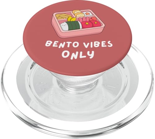 Bento Vibes Only, Kawaii Bento Box Lover, japanisches Essen PopSockets PopGrip für MagSafe Bento Vibes Only, Kawaii Bento Box Lover, japanisches Essen PopSockets PopGrip für MagSafe von Pickle Bento