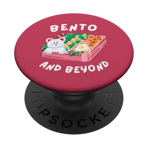 Bento and Beyond, Kawaii Bento Box Lover, japanisches Essen PopSockets Klebender PopGrip Bento and Beyond, Kawaii Bento Box Lover, japanisches Essen PopSockets Klebender PopGrip von Pickle Bento