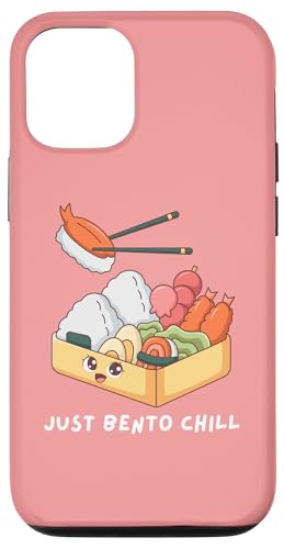 Just Bento Chill, Kawaii Bento Box Lover, japanisches Essen Hülle für iPhone 12/12 Pro Just Bento Chill, Kawaii Bento Box Lover, japanisches Essen Hülle für iPhone 12/12 Pro von Pickle Bento