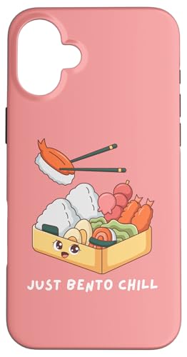 Just Bento Chill, Kawaii Bento Box Lover, japanisches Essen Hülle für iPhone 16 Plus Just Bento Chill, Kawaii Bento Box Lover, japanisches Essen Hülle für iPhone 16 Plus von Pickle Bento
