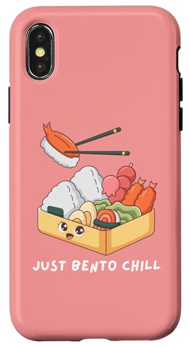 Just Bento Chill, Kawaii Bento Box Lover, japanisches Essen Hülle für iPhone X/XS Just Bento Chill, Kawaii Bento Box Lover, japanisches Essen Hülle für iPhone X/XS von Pickle Bento