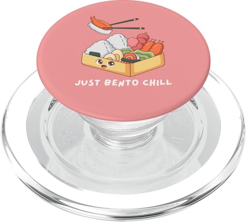Just Bento Chill, Kawaii Bento Box Lover, japanisches Essen PopSockets PopGrip für MagSafe Just Bento Chill, Kawaii Bento Box Lover, japanisches Essen PopSockets PopGrip für MagSafe von Pickle Bento