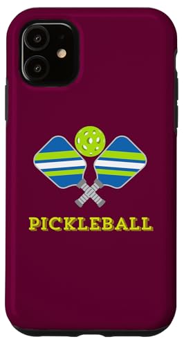 Pickleball Art, Paddel, Pickleball-Spieler, Dink Soft Serve Hülle für iPhone 11 Pickleball Art, Paddel, Pickleball-Spieler, Dink Soft Serve Hülle für iPhone 11 von Pickle Bento