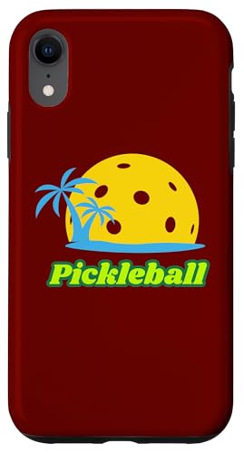 Pickleball Art, Paddel, Pickleball-Spieler, Dink Soft Serve Hülle für iPhone XR Pickleball Art, Paddel, Pickleball-Spieler, Dink Soft Serve Hülle für iPhone XR von Pickle Bento
