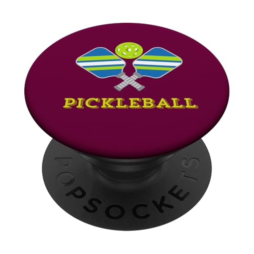 Pickleball Art, Paddel, Pickleball-Spieler, Dink Soft Serve PopSockets Klebender PopGrip Pickleball Art, Paddel, Pickleball-Spieler, Dink Soft Serve PopSockets Klebender PopGrip von Pickle Bento