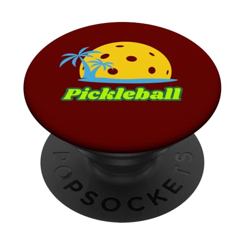 Pickleball Art, Paddel, Pickleball-Spieler, Dink Soft Serve PopSockets Klebender PopGrip Pickleball Art, Paddel, Pickleball-Spieler, Dink Soft Serve PopSockets Klebender PopGrip von Pickle Bento
