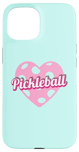 Pickleball-Herz, Pickleball-Liebhaber, Pickleball-Spielerspaß Hülle für iPhone 15 Pickleball-Herz, Pickleball-Liebhaber, Pickleball-Spielerspaß Hülle für iPhone 15 von Pickle Bento