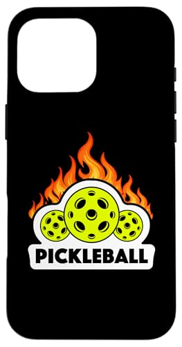 Pickleball-Kunst, Pickleball-Liebhaber, Spaß für Pickleball-Spieler Hülle für iPhone 16 Pro Max Pickleball-Kunst, Pickleball-Liebhaber, Spaß für Pickleball-Spieler Hülle für iPhone 16 Pro Max von Pickle Bento