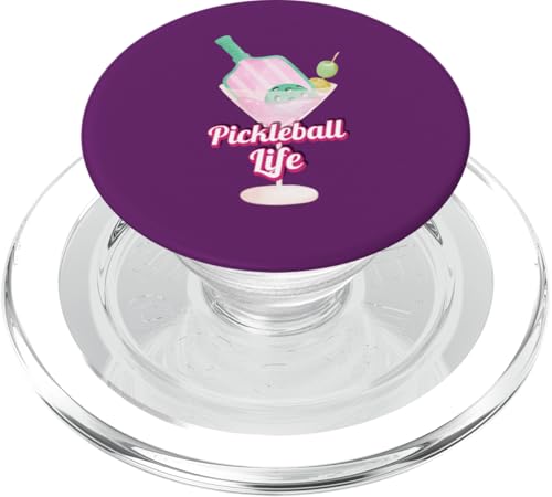 Pickleball Martini, Pickleball-Liebhaber, Pickleball-Spielerspaß PopSockets PopGrip für MagSafe Pickleball Martini, Pickleball-Liebhaber, Pickleball-Spielerspaß PopSockets PopGrip für MagSafe von Pickle Bento