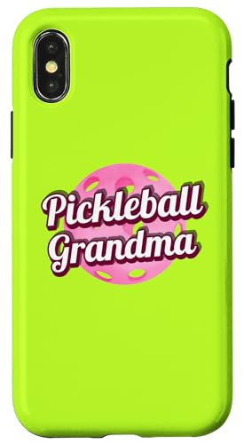 Pickleball-Oma, Pickleball-Liebhaber, Pickleball-Spielerspaß Hülle für iPhone X/XS Pickleball-Oma, Pickleball-Liebhaber, Pickleball-Spielerspaß Hülle für iPhone X/XS von Pickle Bento