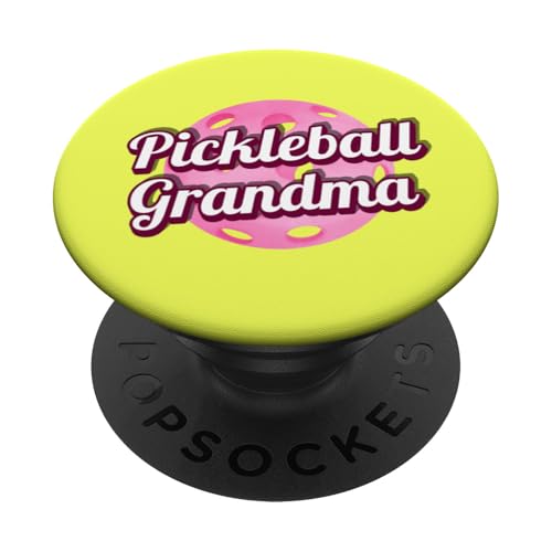 Pickleball-Oma, Pickleball-Liebhaber, Pickleball-Spielerspaß PopSockets Klebender PopGrip Pickleball-Oma, Pickleball-Liebhaber, Pickleball-Spielerspaß PopSockets Klebender PopGrip von Pickle Bento