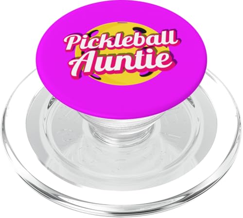 Pickleball-Tante, Pickleball-Liebhaber, Pickleball-Spielerspaß PopSockets PopGrip für MagSafe Pickleball-Tante, Pickleball-Liebhaber, Pickleball-Spielerspaß PopSockets PopGrip für MagSafe von Pickle Bento