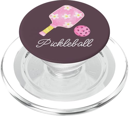 Süßer Pickleball, Pickleball-Spielerspaß, Pickleball-Kunst PopSockets PopGrip für MagSafe Süßer Pickleball, Pickleball-Spielerspaß, Pickleball-Kunst PopSockets PopGrip für MagSafe von Pickle Bento