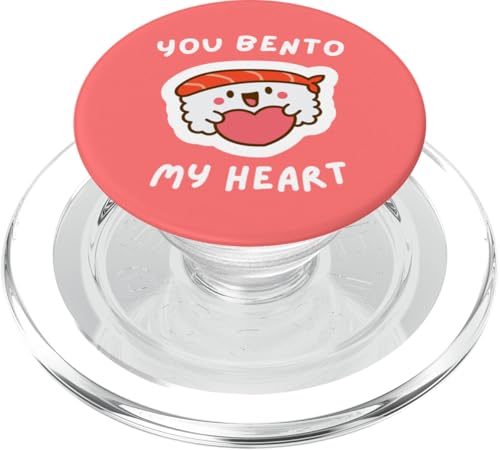 You Bento My Heart, Kawaii Bento Box Lover, japanisches Essen PopSockets PopGrip für MagSafe You Bento My Heart, Kawaii Bento Box Lover, japanisches Essen PopSockets PopGrip für MagSafe von Pickle Bento