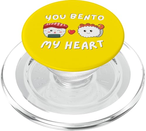 You Bento My Heart, Kawaii Bento Box Lover, japanisches Essen PopSockets PopGrip für MagSafe You Bento My Heart, Kawaii Bento Box Lover, japanisches Essen PopSockets PopGrip für MagSafe von Pickle Bento