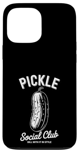 Dill With It Pickle Social Club Hülle für iPhone 13 Pro Max von Pickle Costume Designs