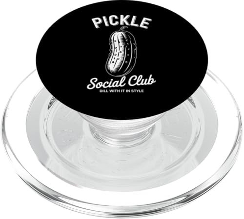 Dill With It Pickle Social Club PopSockets PopGrip für MagSafe von Pickle Costume Designs