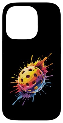 Pickleball Bunte Farbspritzer Kunst Sport Männer Frauen Hülle für iPhone 14 Pro Pickleball Bunte Farbspritzer Kunst Sport Männer Frauen Hülle für iPhone 14 Pro von PickleballAxis1