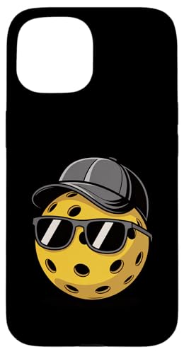 Pickleball Cool Ball Sonnenbrille Shades Sport Herren Damen Hülle für iPhone 15 Pickleball Cool Ball Sonnenbrille Shades Sport Herren Damen Hülle für iPhone 15 von PickleballAxis1