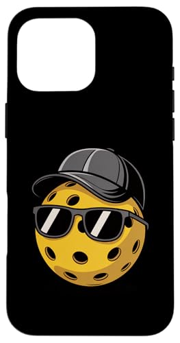 Pickleball Cool Ball Sonnenbrille Shades Sport Herren Damen Hülle für iPhone 16 Pro Max von PickleballAxis1