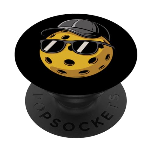 Pickleball Cool Ball Sonnenbrille Shades Sport Herren Damen PopSockets Klebender PopGrip von PickleballAxis1