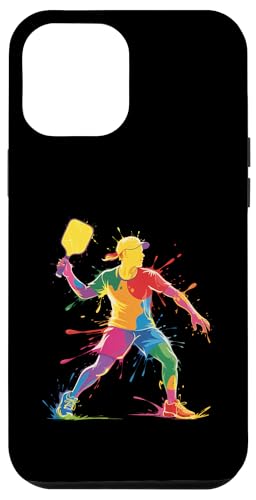 Pickleball Farbspritzer, bunt, Sport, Jungen, Mädchen, Kinder Hülle für iPhone 12 Pro Max Pickleball Farbspritzer, bunt, Sport, Jungen, Mädchen, Kinder Hülle für iPhone 12 Pro Max von PickleballAxis1