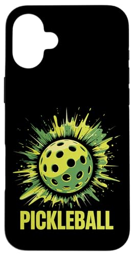 Pickleball Farbspritzer, bunt, Sport, Jungen, Mädchen, Kinder Hülle für iPhone 16 Plus Pickleball Farbspritzer, bunt, Sport, Jungen, Mädchen, Kinder Hülle für iPhone 16 Plus von PickleballAxis1