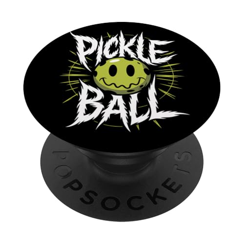 Pickleball Paddel, Sportler, Herren, Damen, Kinder PopSockets Klebender PopGrip von PickleballAxis1