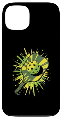 Pickleball Paddel Sport Paint Splash Art Herren Damen Hülle für iPhone 13 Pickleball Paddel Sport Paint Splash Art Herren Damen Hülle für iPhone 13 von PickleballAxis1