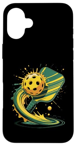 Pickleball Paddel Sport Paint Splash Art Herren Damen Hülle für iPhone 16 Plus Pickleball Paddel Sport Paint Splash Art Herren Damen Hülle für iPhone 16 Plus von PickleballAxis1
