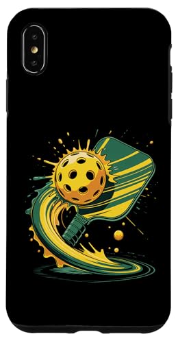 Pickleball Paddel Sport Paint Splash Art Herren Damen Hülle für iPhone XS Max Pickleball Paddel Sport Paint Splash Art Herren Damen Hülle für iPhone XS Max von PickleballAxis1