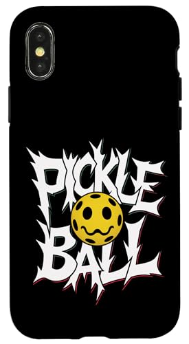 Pickleball Paddelball, Sportler, Herren, Damen, Kinder Hülle für iPhone X/XS Pickleball Paddelball, Sportler, Herren, Damen, Kinder Hülle für iPhone X/XS von PickleballAxis1