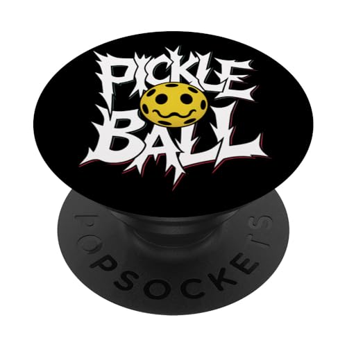 Pickleball Paddelball, Sportler, Herren, Damen, Kinder PopSockets Klebender PopGrip Pickleball Paddelball, Sportler, Herren, Damen, Kinder PopSockets Klebender PopGrip von PickleballAxis1
