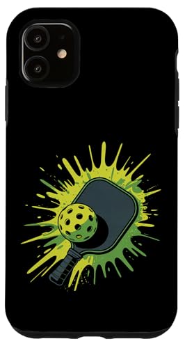 Pickleball Sport Farbspritzer Kunst bunt Jungen Mädchen Kinder Hülle für iPhone 11 Pickleball Sport Farbspritzer Kunst bunt Jungen Mädchen Kinder Hülle für iPhone 11 von PickleballAxis1