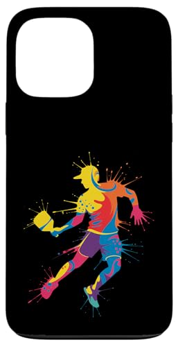Pickleball Sport Farbspritzer Kunst bunt Jungen Mädchen Kinder Hülle für iPhone 13 Pro Max Pickleball Sport Farbspritzer Kunst bunt Jungen Mädchen Kinder Hülle für iPhone 13 Pro Max von PickleballAxis1