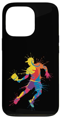 Pickleball Sport Farbspritzer Kunst bunt Jungen Mädchen Kinder Hülle für iPhone 13 Pro Pickleball Sport Farbspritzer Kunst bunt Jungen Mädchen Kinder Hülle für iPhone 13 Pro von PickleballAxis1