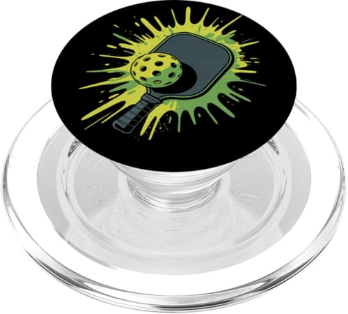 Pickleball Sport Farbspritzer Kunst bunt Jungen Mädchen Kinder PopSockets PopGrip für MagSafe Pickleball Sport Farbspritzer Kunst bunt Jungen Mädchen Kinder PopSockets PopGrip für MagSafe von PickleballAxis1