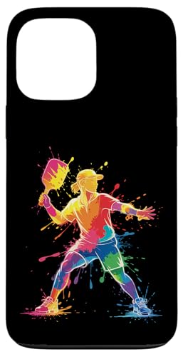 Pickleball Sports Bunte Farbspritzer Kunst Jungen Mädchen Kinder Hülle für iPhone 13 Pro Max Pickleball Sports Bunte Farbspritzer Kunst Jungen Mädchen Kinder Hülle für iPhone 13 Pro Max von PickleballAxis1
