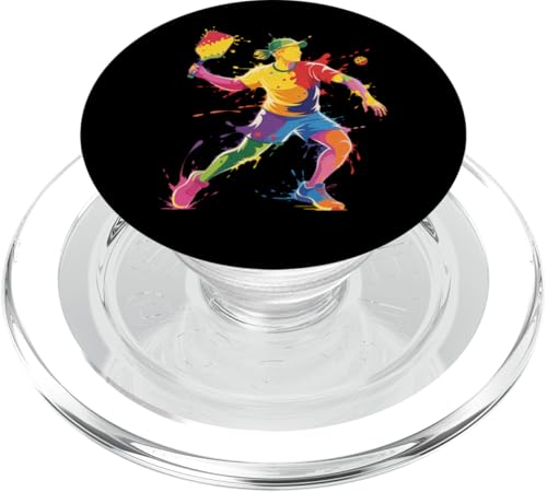Pickleball Sports Bunte Farbspritzer Kunst Jungen Mädchen Kinder PopSockets PopGrip für MagSafe Pickleball Sports Bunte Farbspritzer Kunst Jungen Mädchen Kinder PopSockets PopGrip für MagSafe von PickleballAxis1