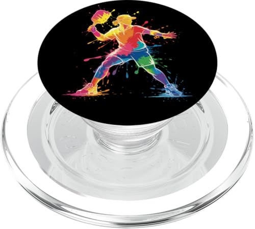 Pickleball Sports Bunte Farbspritzer Kunst Jungen Mädchen Kinder PopSockets PopGrip für MagSafe Pickleball Sports Bunte Farbspritzer Kunst Jungen Mädchen Kinder PopSockets PopGrip für MagSafe von PickleballAxis1