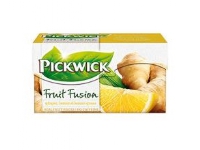 Te Pickwick Green Tea med Ingefær, Lemon & Citrongræs - (20 breve x 12 pakker) von Pickwick