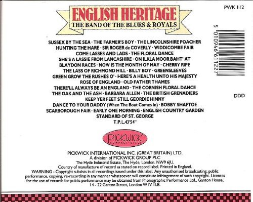 The Band of The Blues and Royals - English Heritage Th... CD von Pickwick