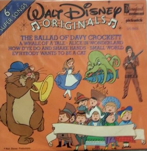 Walt Disney Originals (Disneyland From Pickwick) 7" VINYL von Pickwick
