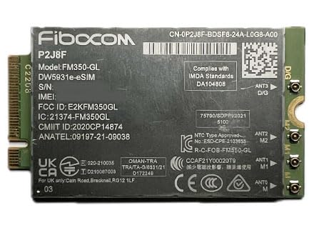 Fibocom FM350-GL 3G/4G/LTE/5G M.2 NGFF Modem von PicoPSU