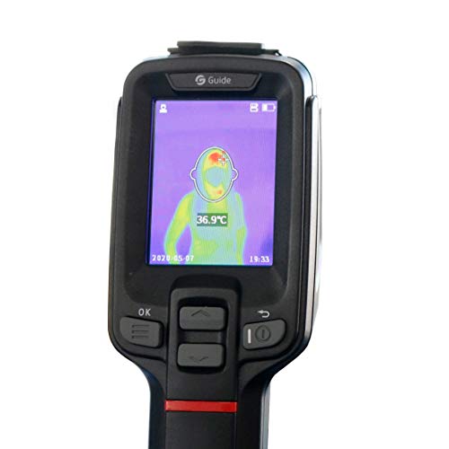 Fieberthermometer, Fieberscanner für Menschen, Körpertemperatur Scanner T120H mit 2,4-Zoll-Bildschirm, 240x320 Pixel Farb-LCD, berührungslos - 70146271 Fieberthermometer, Fieberscanner für Menschen, Körpertemperatur Scanner T120H mit 2,4-Zoll-Bildschirm, 240x320 Pixel Farb-LCD, berührungslos - 70146271 von Picotronic