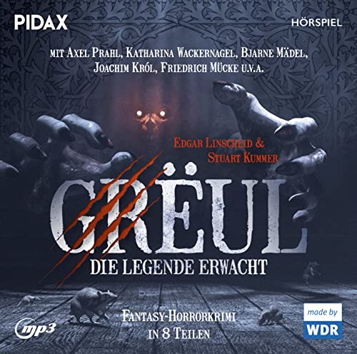 GRËUL - Die Legende erwacht / Ein Fantasy-Horrorkrimi in 8 Teilen mit Starbesetzung (Pidax Hörspiel-Klassiker) von Pidax Film- und Hoerspielverlag (Alive)