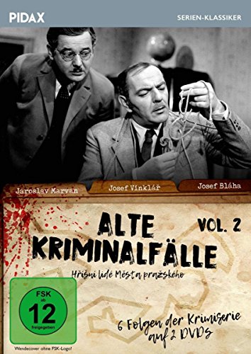 Alte Kriminalfälle, Vol. 2 (Hrísní lidé mesta prazského) / Weitere 6 Folgen der erfolgreichen Krimiserie (Pidax Serien-Klassiker) [2 DVDs] von Pidax Film- und Hörspielverlag (Alive AG)