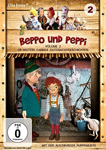 Augsburger Puppenkiste - Beppo und Peppi, Vol. 2 / 50 weitere farbige Gutenachtgeschichten des Klassikers [2 DVDs] von Pidax Film- und Hörspielverlag (Alive AG)