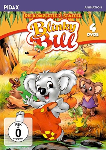 Blinky Bill, Staffel 2 / Die komplette 2. Staffel der Zeichentrickserie nach den Büchern von Dorothy Wall (Pidax Animation) [4 DVDs] von Pidax Film- und Hörspielverlag (Alive AG)